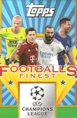 2021-22 Topps Finest Flashbacks UEFA Soccer Base **You Pick** Complete Your Set - Image 1 of 2
