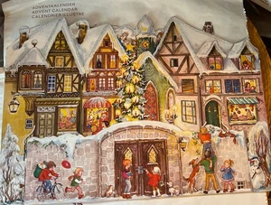 Vintage 1960s Unopened New Christmas Advent  Calendar Made in West Germany - Picture 1 of 3