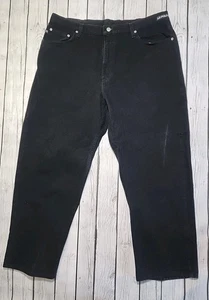 Vintage Ralph Lauren Polo Jeans Co Herren 40x30 Schwarz 67 Loose Fit Baggy Denim Y2K - Bild 1 von 18