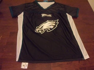 Maglia calcio Philadelphia Eagles usata gioventù XL bandiera reversibile bambino - Foto 1 di 5