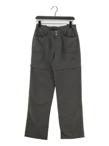 The North Face Women's Trousers UK 8 Grey 100% Nylon Wide-Leg Cargo - Picture 1 of 5