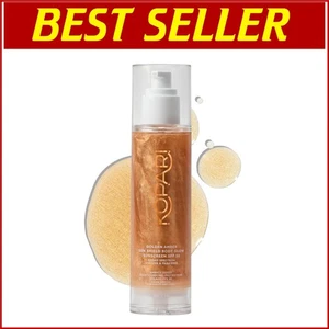 Brillo corporal hidratante con FPS 30 - Gel brillante antiadherente para brillo todo el día - Imagen 1 de 7