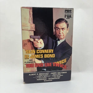 You Only Live Twice (1967) (VHS, 1984) CBS/FOX Slide Drawer Box, BOND 007 - Picture 1 of 9