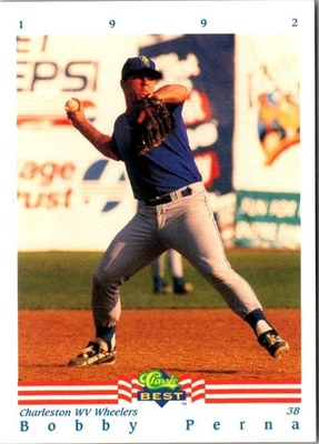 1992 Classic Best Bobby Perna #56 Charleston Wheelers Baseball Card - Image 1 of 2