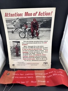 Vtg Ideal Hunting Supplies “Breakthrough”Dreams”Poster Board Signs-14”x 11 📦 - Picture 1 of 5
