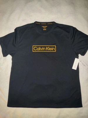 Men's Calvin Klein T-shirt Color Black New With Tags Size 2XL - Image 1 of 4