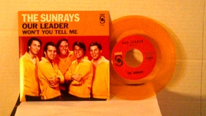 The Sunrays,Sundazed/Tower,"Our Leader"US,7"45 w P/S,RSD,2014,YELLOW Vinyl,MINT - Picture 1 of 3