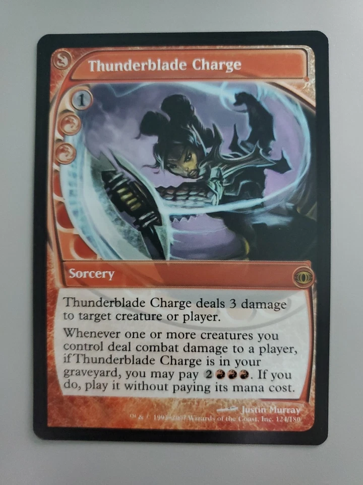 MTG Thunderblade Charge Future Sight Future Sight Rare  - Image 1 of 1