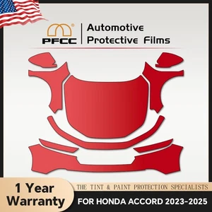 For Honda Accord 2023-2025 PRO Series PreCut Paint Protection Film Clear Bra PPF - Picture 1 of 20
