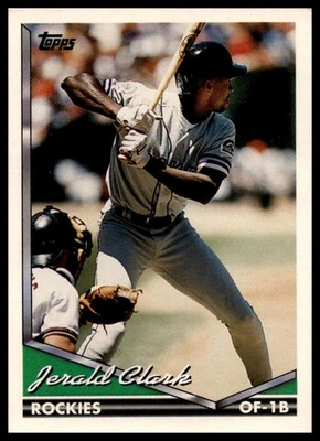 1994 Topps #77 Jerald Clark - Image 1 of 2
