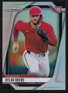 Dylan Crews 2025 Panini Silver Prizm Rookie SP Nationals RC #73 - Picture 1 of 2