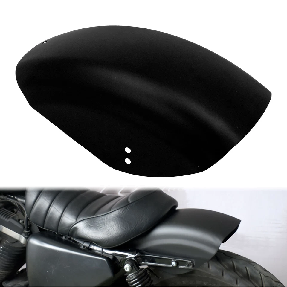 Guardabarros trasero corto negro mate para Harley Sportster Iron 883 1200 86-22 Foto 1 de 4