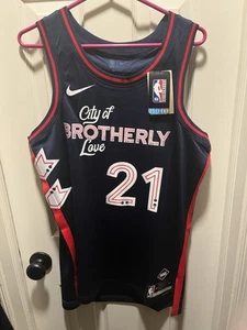 Philadelphia 76ers Alt Jersey Nike Dri Fit Authentic Size Medium NWT - Picture 1 of 4