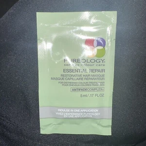 PUREOLOGY ESSENTIAL REPAIR Restorative Hair Masque .17 oz - SAMPLE PACK RARE - Picture 1 of 2