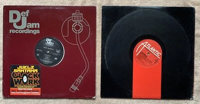 HIP HOP THUG RAP Lot Of 2 JUVENILE / JUELZ SANTANA 12" Vinyl RECORD Clockwork NM Foto 1 de 4