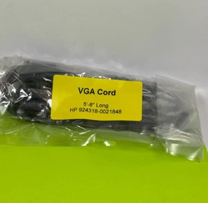 VGA Cable 5'-8" Long HP 924318-0021848 Fast Ship - Picture 1 of 6
