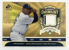 TONY GWYNN 2006 Legendary Cuts-Baseball Chronology Jersey [BC-TG] Game Used