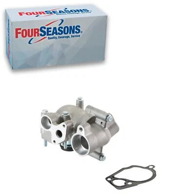 Kit de carcasa de salida de agua de refrigerante de motor de 4 estaciones para Cadillac CTS 2008-2014 Foto 1 de 4