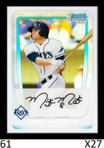 1-2011 Bowman Chrome Draft Refractor Mikie Mahtook Tiger Menge  - Bild 1 von 1