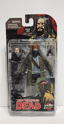 Figura de acción cómica exclusiva de Skybound The Walking Dead Jesus de McFarlane Toys Foto 1 de 4