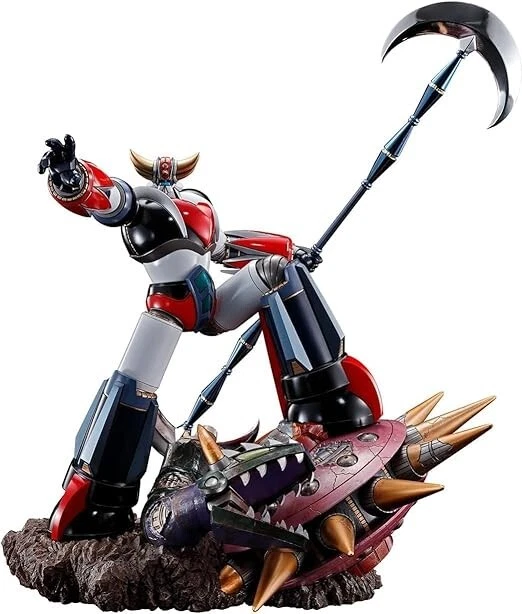 Ufo Robot Grendizer Goldrake Figuarts Zero Touch Metallique PVC Statue BANDAI