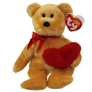Ty Beanie Baby - GOODHEART the Bear 8.5" NUEVO con etiquetas como nuevas - Imagen 1 de 1