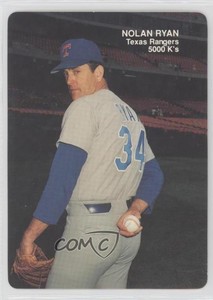 1990 Mother's Cookies Nolan Ryan 5000 K's Cookies Nolan Ryan #3 HOF