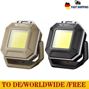 LED COB KFZ Arbeitsleuchte Akku Werkstattlampe Handlampe Mit Magnet Taschenlampe - Bild 1 von 14