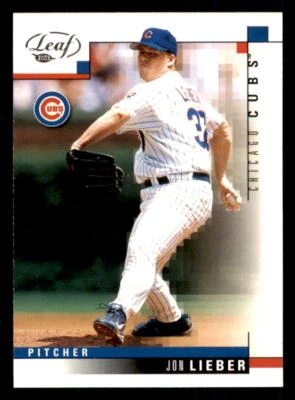 2003 Leaf  #142 Jon Lieber Chicago Cubs - Image 1 of 2