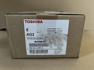10x Toshiba Thermal Transfer AG2 RIBBONS 102mm X 600m For B-x72/4X2 - Picture 1 of 1