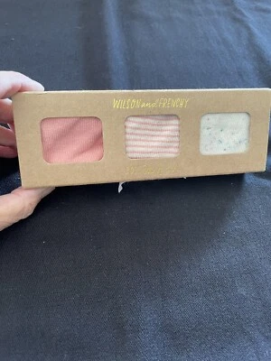 Носки из органического хлопка Wilson and Frenchy упаковка 3 шт. персиковые/раковина/овсянка - 0-3 мес - Изображение 1 из 4