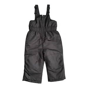 Mono con tirantes de nieve alto unisex para niños pequeños 2T negro 2T niño niña - Imagen 1 de 10