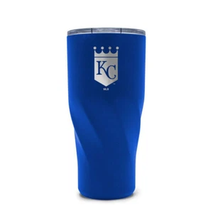 MLB Baseball Kansas City Royals Carrello da viaggio Morgan in acciaio inox 20 once - Foto 1 di 1