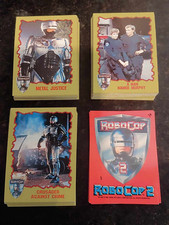 Lot of 100+ Vintage 1990's ROBOCOP 1 & 2 Movies Collector Trading Cards Stickers