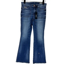 DIESEL SANDYB PATCH JEANS WITH DEFECTS 00SPS7 0851X W26 L30 GENUINE 57 RRP 199$