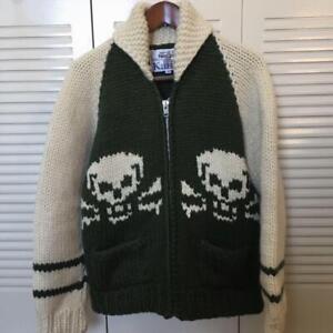 Kanata John Bull Custom Made Skull Cowichan sweater Knit
