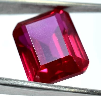 6.65 Ct Natural Blood Red Ruby Mozambique GGL Certified AAA+ Treated Gemstone - Image 1 of 4