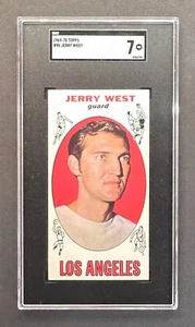 1969-70 Topps #90 Jerry West (L.A. Lakers) SGC 7 NM CENTERED! HOF! - Picture 1 of 2