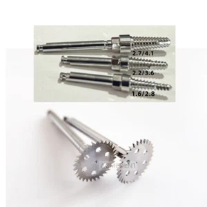 Bone Saw Disk Dental φ10.0 Expander Thin Cutting Crest Bone Wheel Disc Drills - Bild 1 von 16