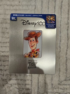 Toy Story 100th Anniv Steelbook (4K Ultra HD + Blu-ray + Digital Code + Extras) Foto 1 de 2