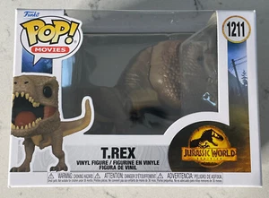 Funko Pop! Movies: Jurassic World Dominion - T. Rex Vinyl Figure - 1211 NEW - Picture 1 of 1