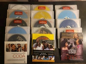 30 Dvds/Bluray Discs Only 13 Redbox Cases & 17 In Cardboard Sleeves Promos - Picture 1 of 5