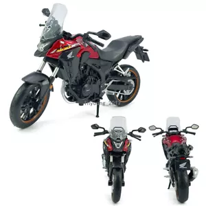 1/12 2022 Honda CB400X Motorcycle Model Diecast Toy Car for Boys Kids Gifts Red - Picture 1 of 10
