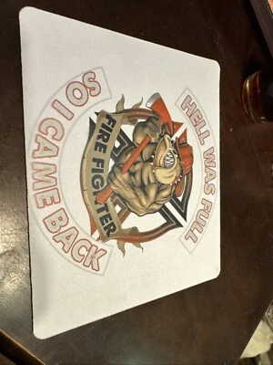 Fire fighter mouse pad - Image 1 of 2