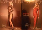 NEW LADIES ANN SUMMERS RIHANNA LACY BODY DRESS SEXY GOWN RED + FREE GARTER !