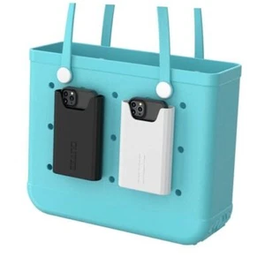2 Pack Bogg Bag Phone Holder Compatible with All Bogg Bags, #1-Black+White - Picture 1 of 7