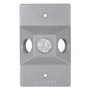 RED DOT S203E, Rectangular 3-hole Lampholder Cover - Picture 1 of 1