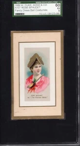 1889 N107 DUKE FANCY DRESS BALL COSTUMES "  THE KITCHEN BELLE ' SGC 60  ,7026 - Picture 1 of 1