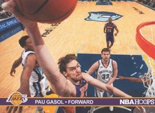 2011-12 Hoops Basketball Action Photos #16 Pau Gasol