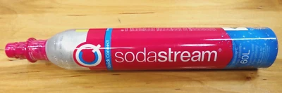 SodaStream Sistema Rosa Sellado 60 Litros Conexión Rápida CO2 Cartucho Agosto 2026 Foto 1 de 4
